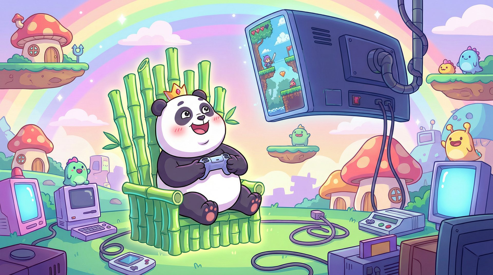 小蓝视频熊猫游戏视频