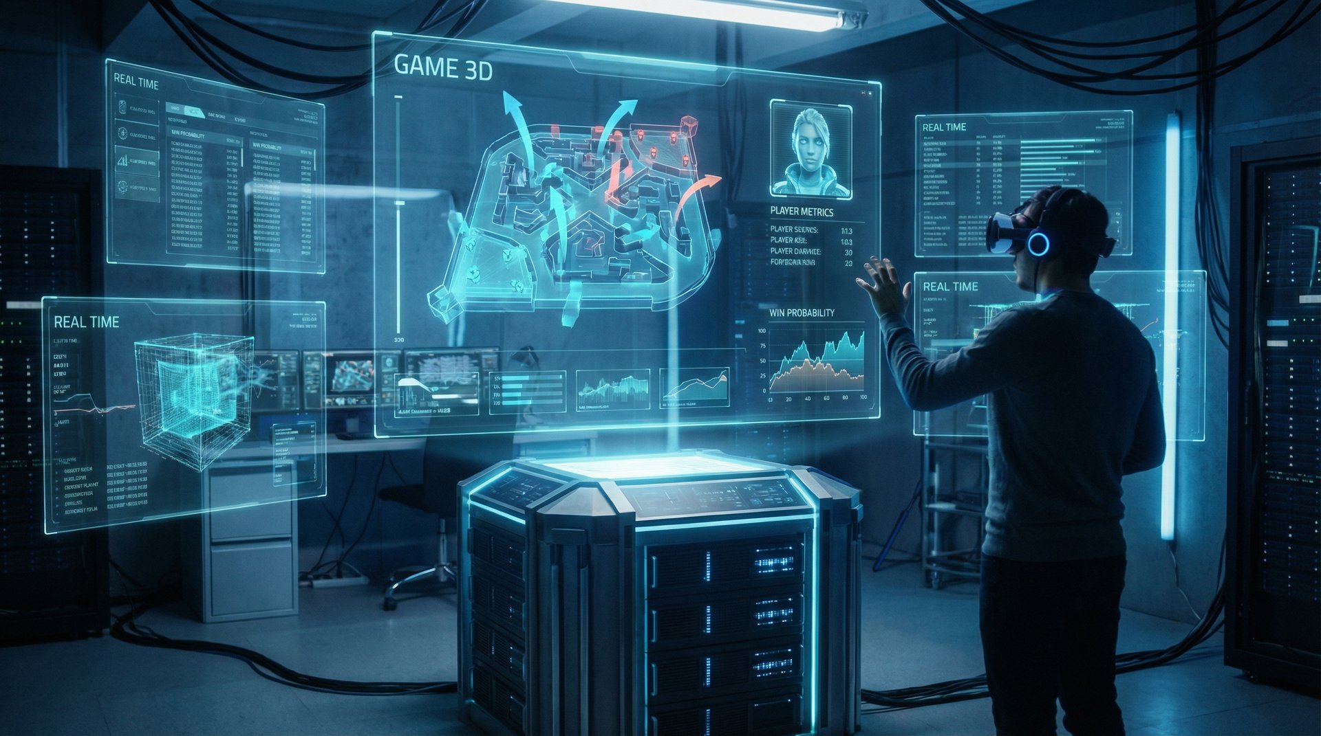 小蓝视频 AI游戏视频